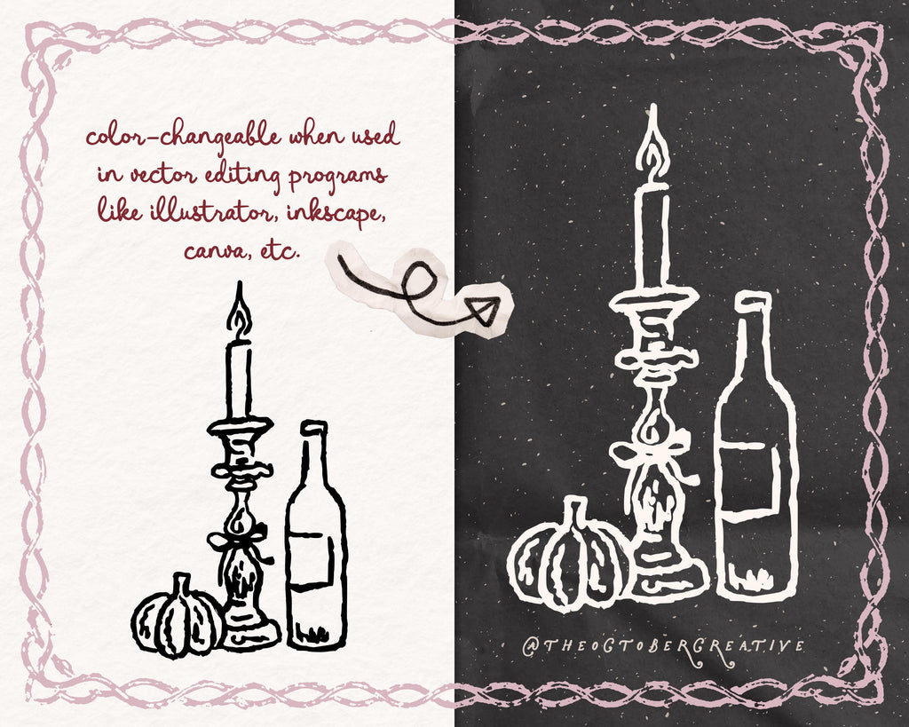 Thanksgiving Doodle Pack, preview 3