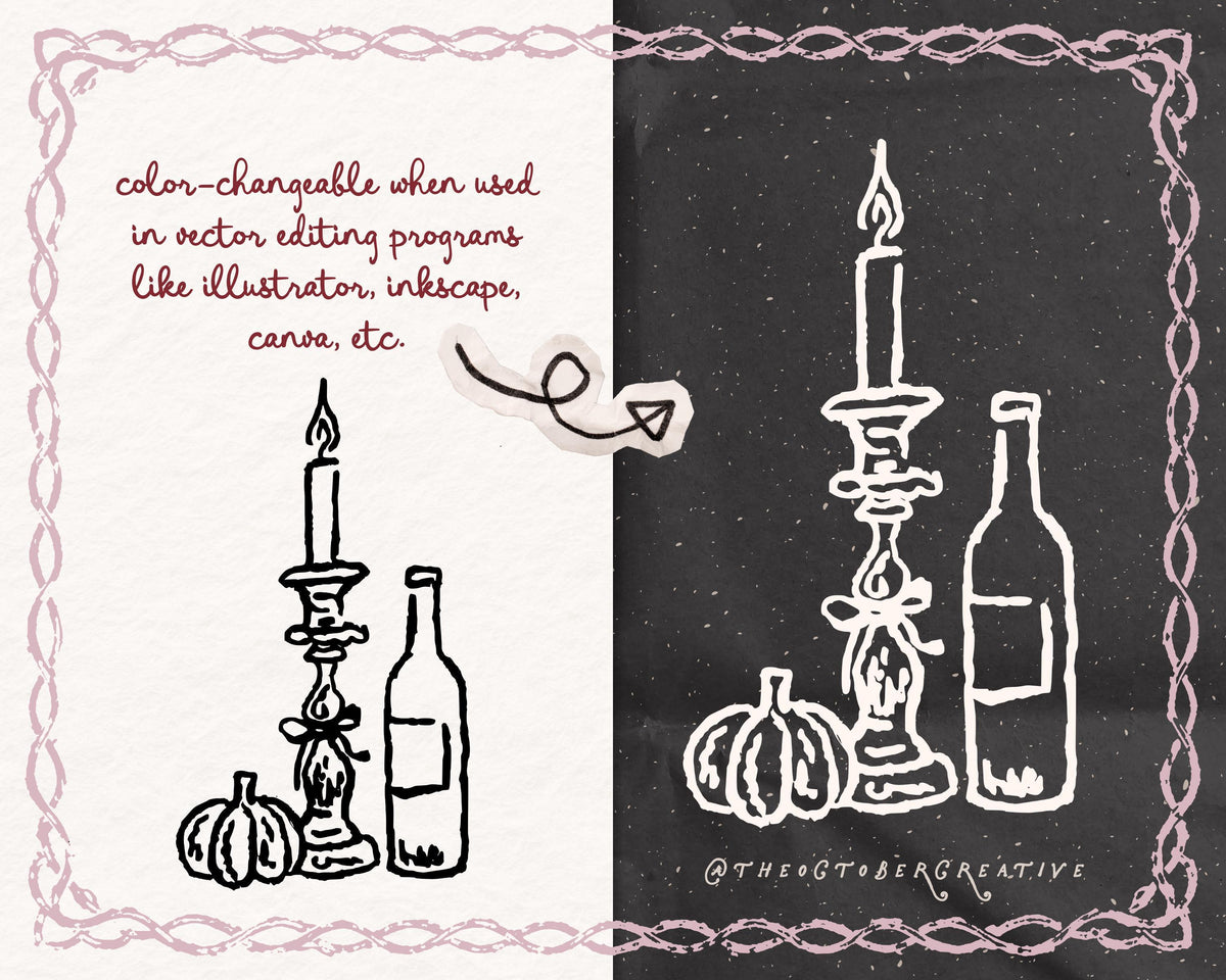 Thanksgiving Doodle Pack, preview 3