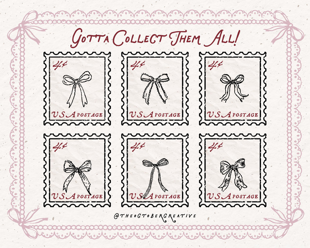 Bows Doodle Pack, preview 6