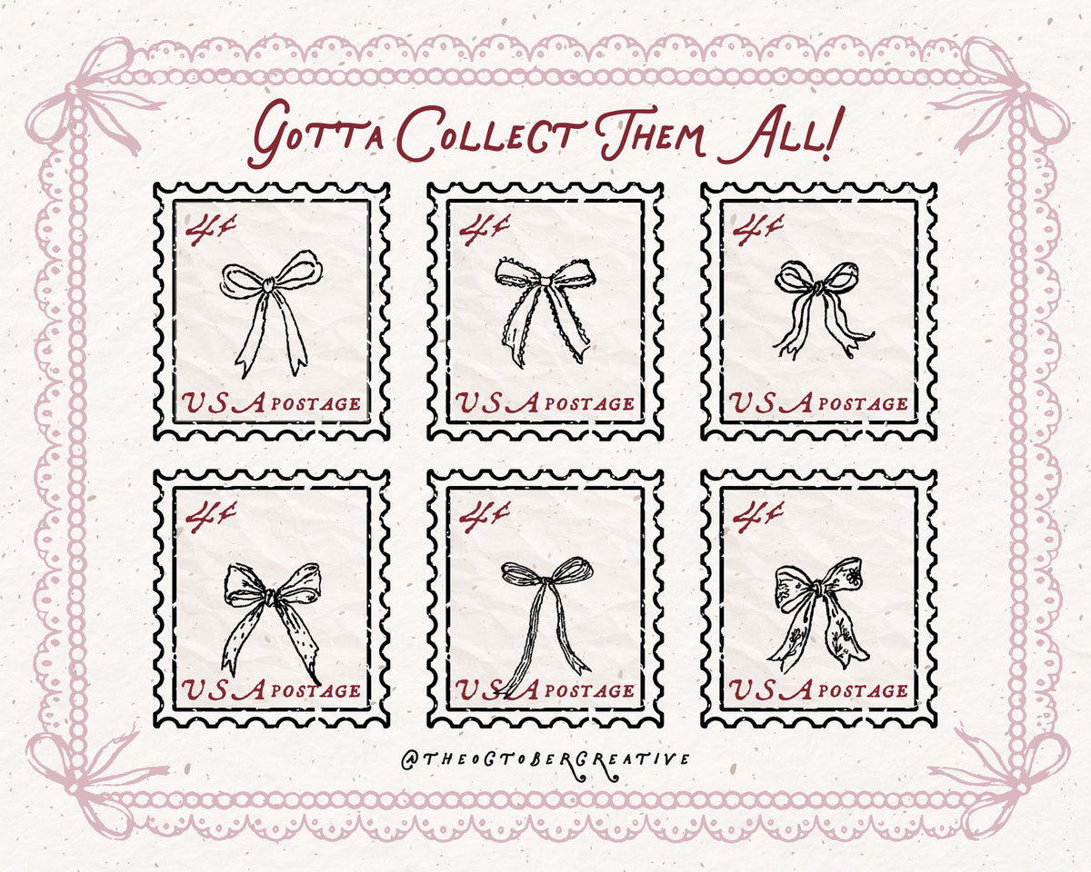 Bows Doodle Pack, preview 6