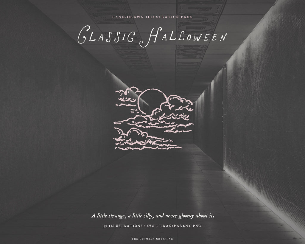 Classic Halloween Doodle Pack, preview 8