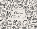 Classic Christmas Doodle Pack, preview 1