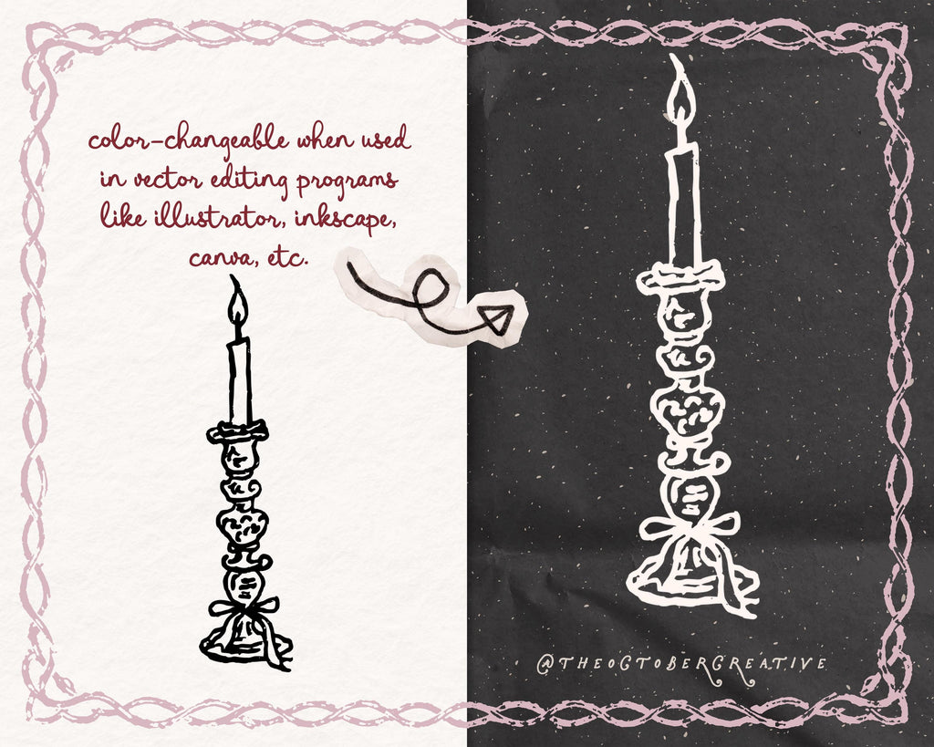 Elegant Wedding Doodle Pack, preview 2