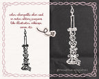 Elegant Wedding Doodle Pack, preview 2