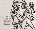 Girls Trip Doodle Pack, preview 4