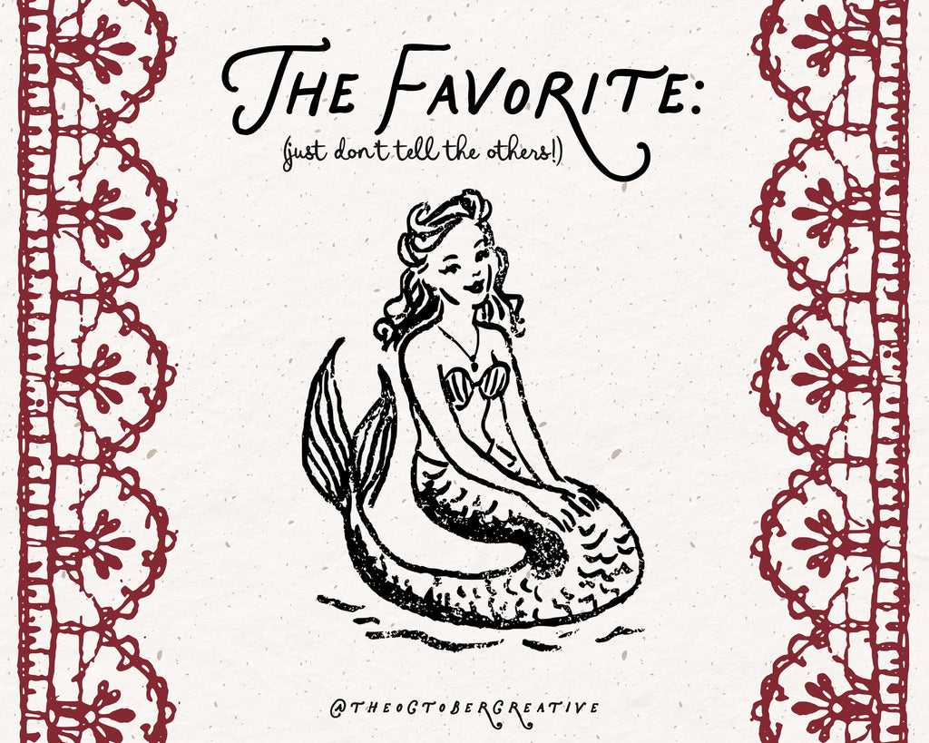 Mermaids Doodle Pack, preview 5