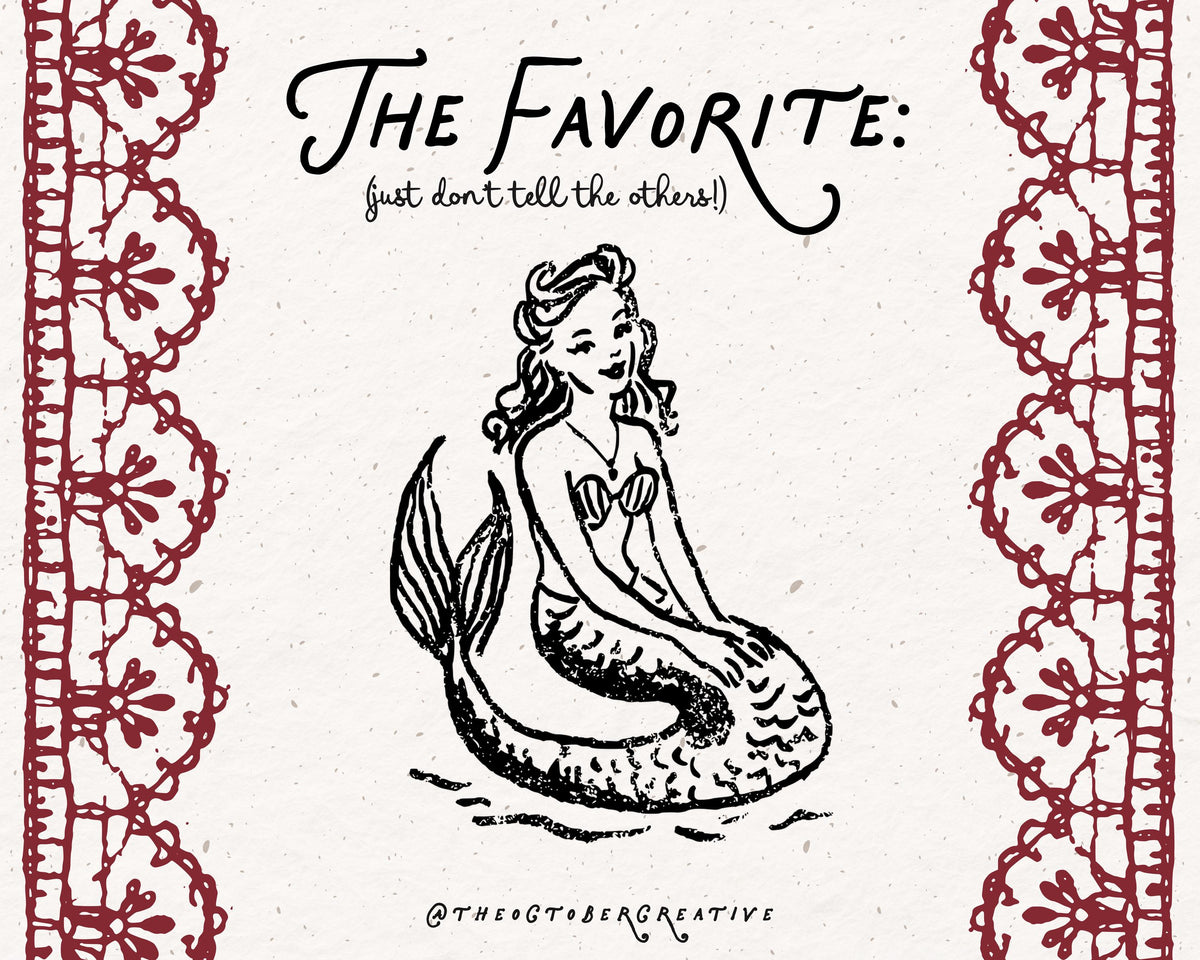Mermaids Doodle Pack, preview 5