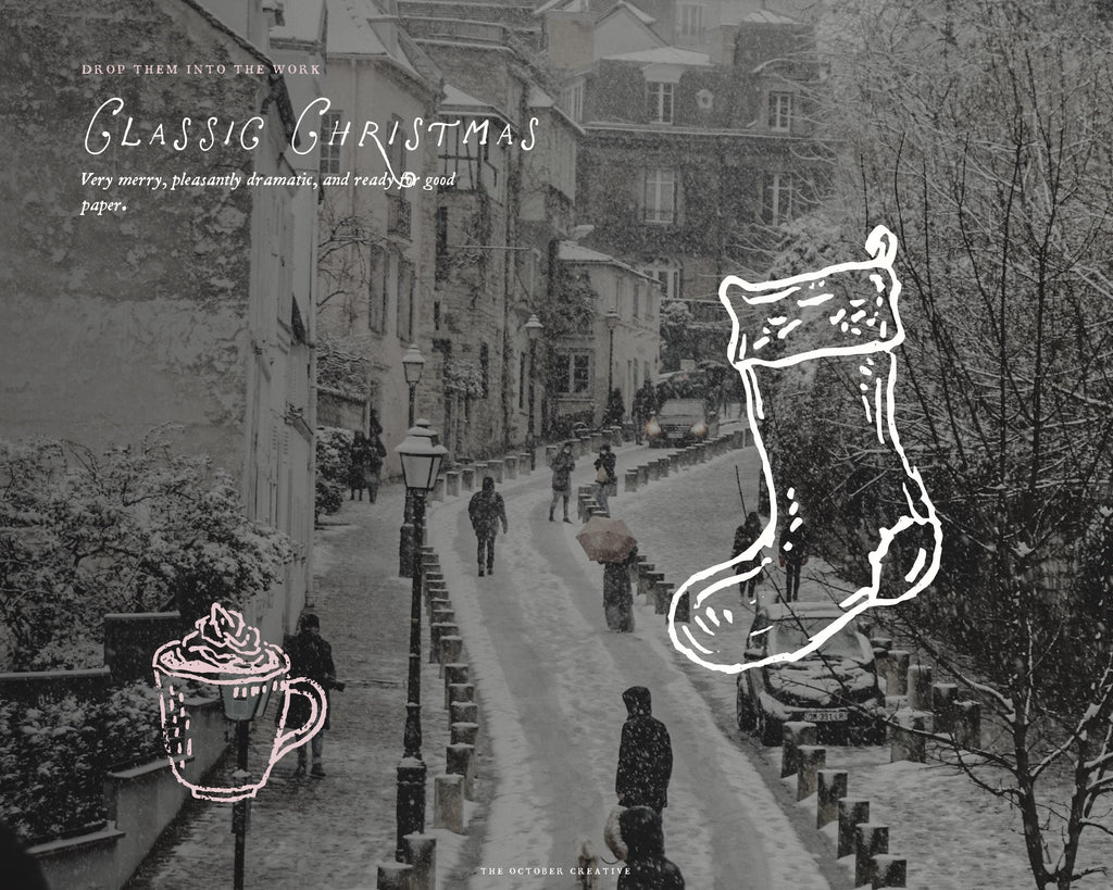 Classic Christmas Doodle Pack, preview 8