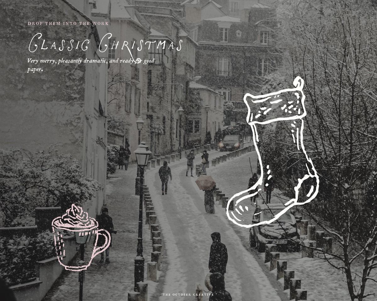 Classic Christmas Doodle Pack, preview 8