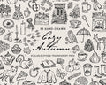 Cozy Autumn Doodle Pack, preview 1