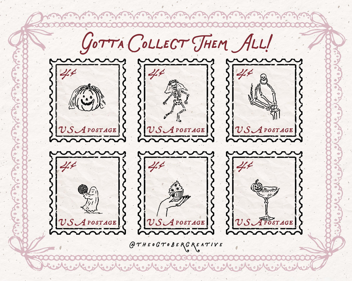 Spooky Bachelorette Doodle Pack, preview 6