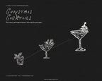 Christmas Cocktails Doodle Pack, preview 19