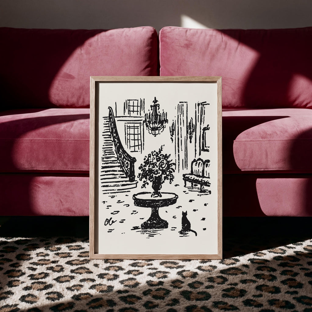 Grand Foyer Art Print, preview 4