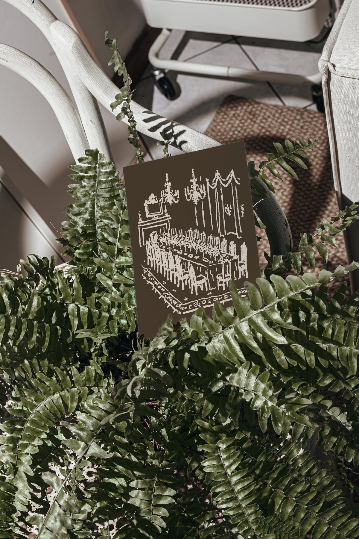 Dinner Party Art Print, preview 9