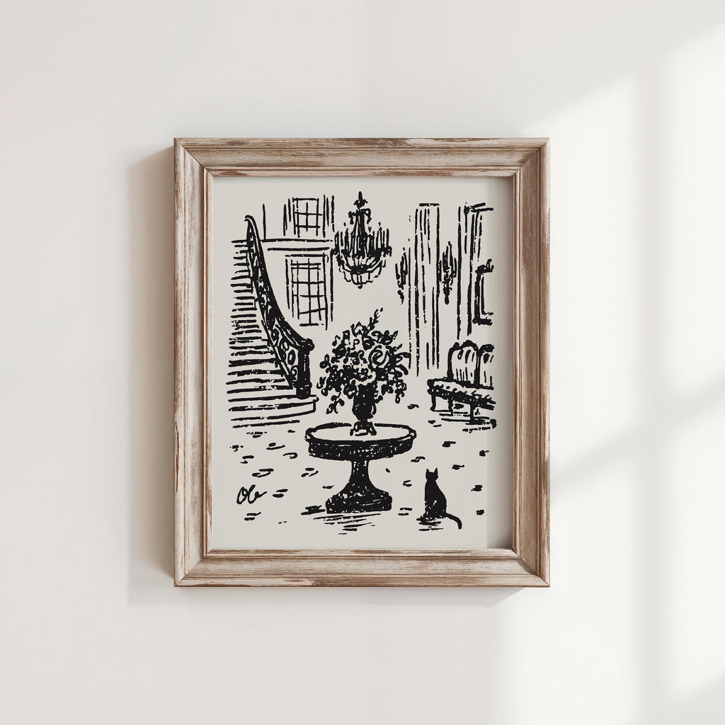 Grand Foyer Art Print, preview 1