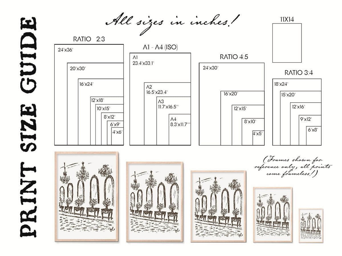 Arched Windows Hall Art Print, preview 5