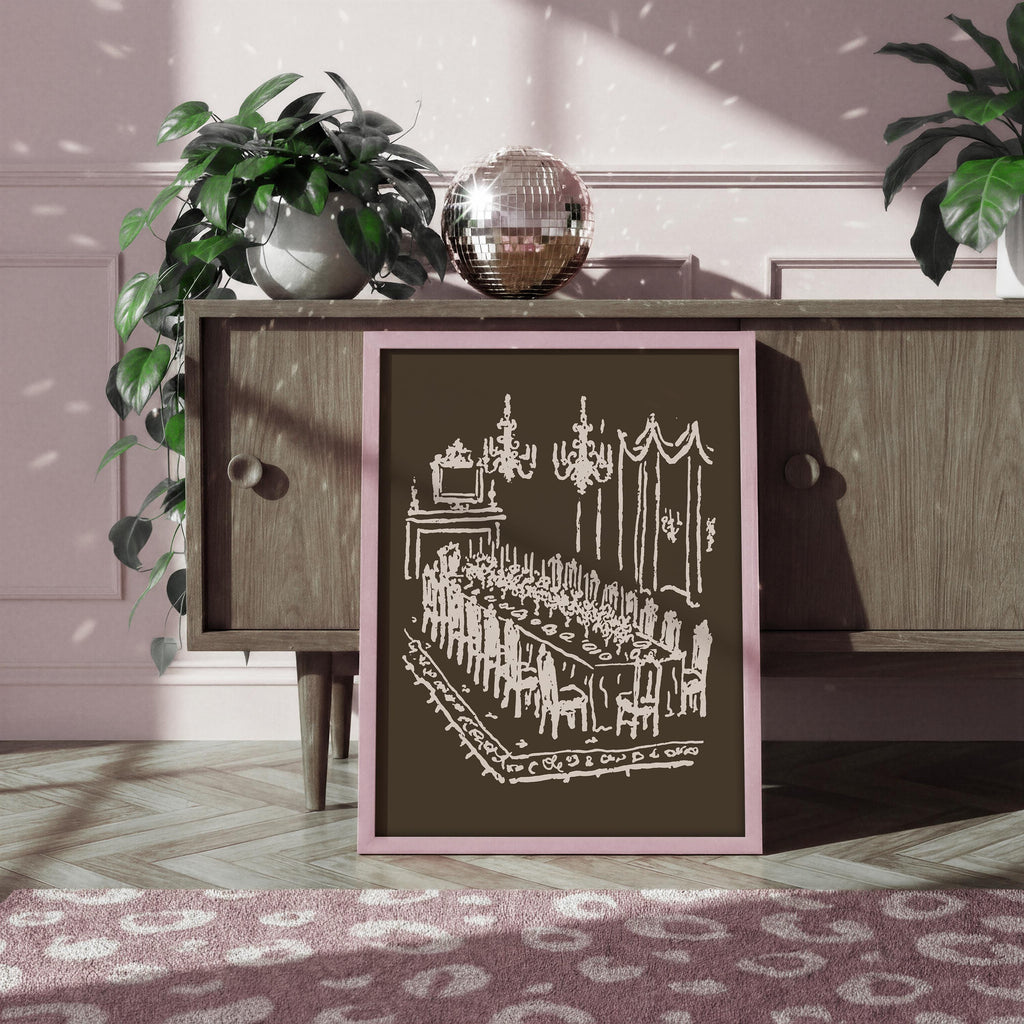 Dinner Party Art Print, preview 14