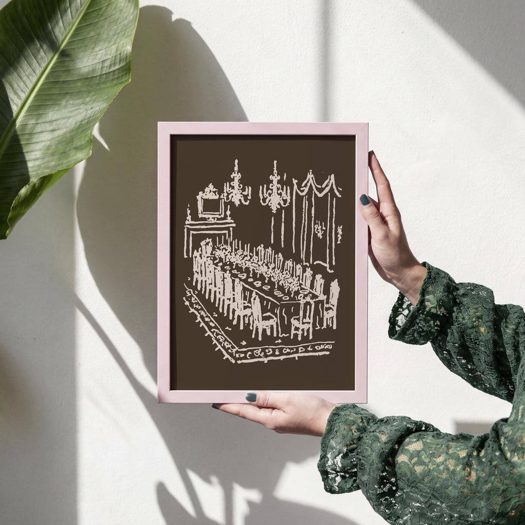 Dinner Party Art Print, preview 17