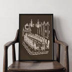Dinner Party Art Print, preview 3