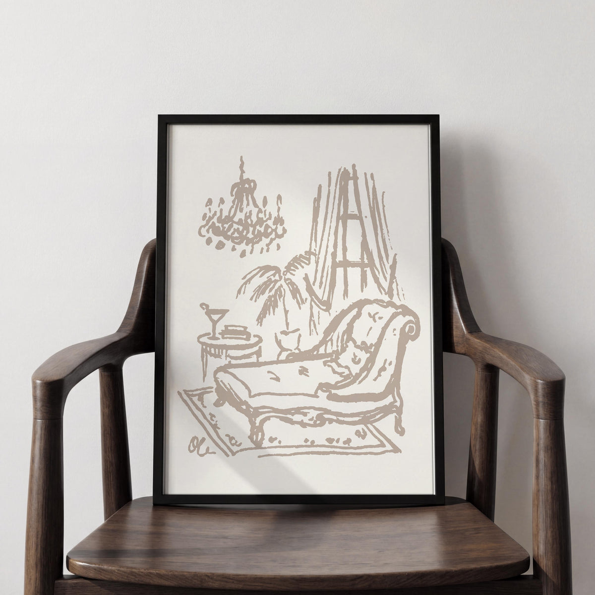 Fainting Couch Art Print, preview 7