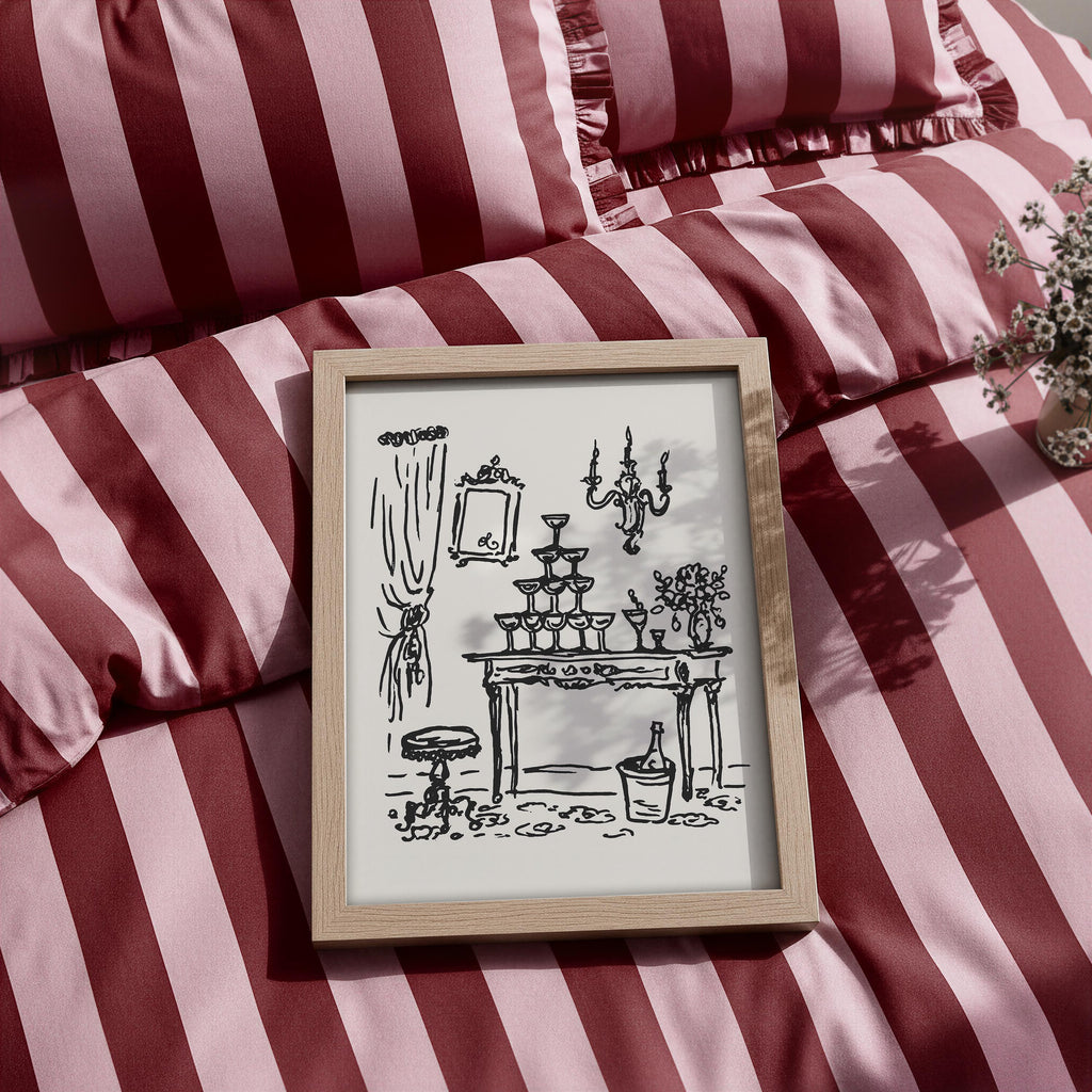 Champagne Tower Art Print, preview 3