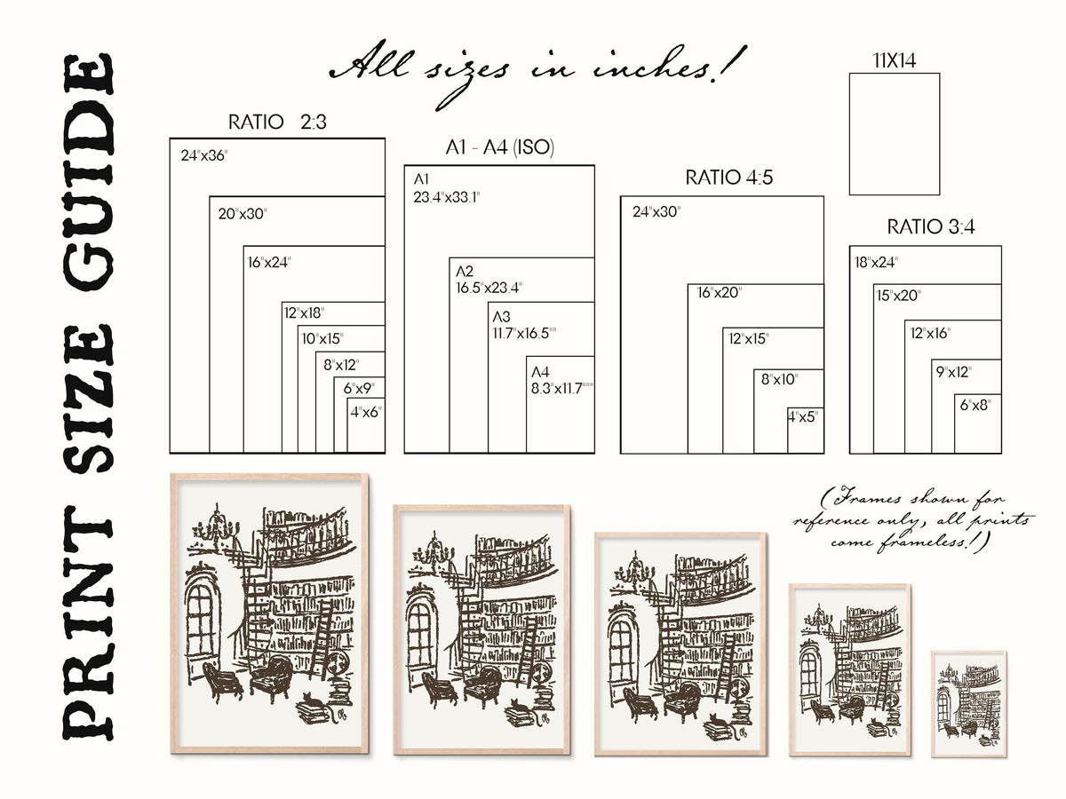 The Bookshelf Art Print, preview 4