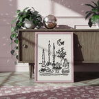 Candles & Crystals Art Print, preview 6