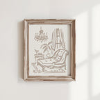 Fainting Couch Art Print, preview 1