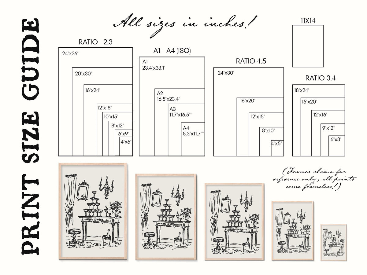 Champagne Tower Art Print, preview 5