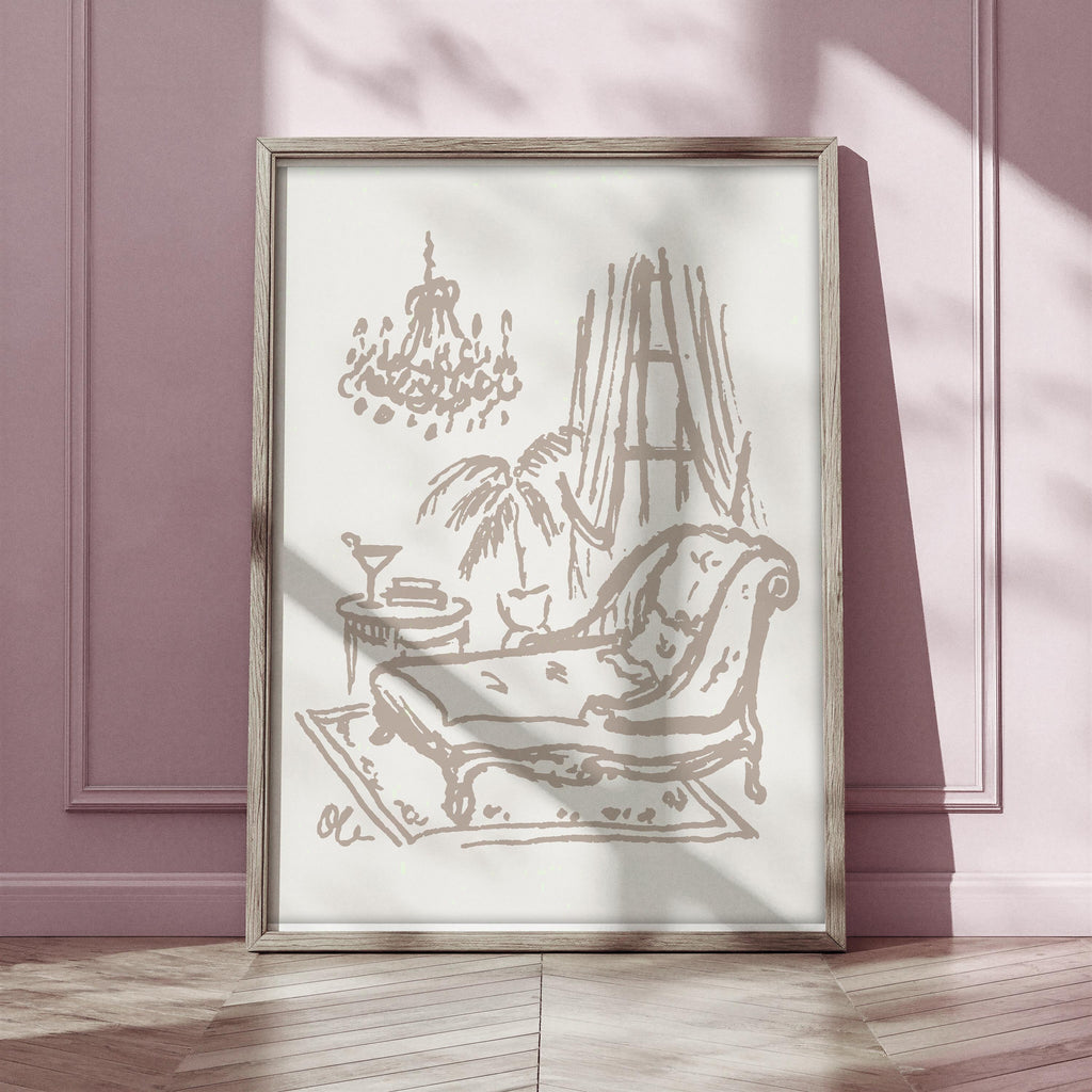 Fainting Couch Art Print, preview 12