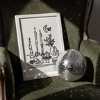 Candles & Crystals Art Print, preview 13