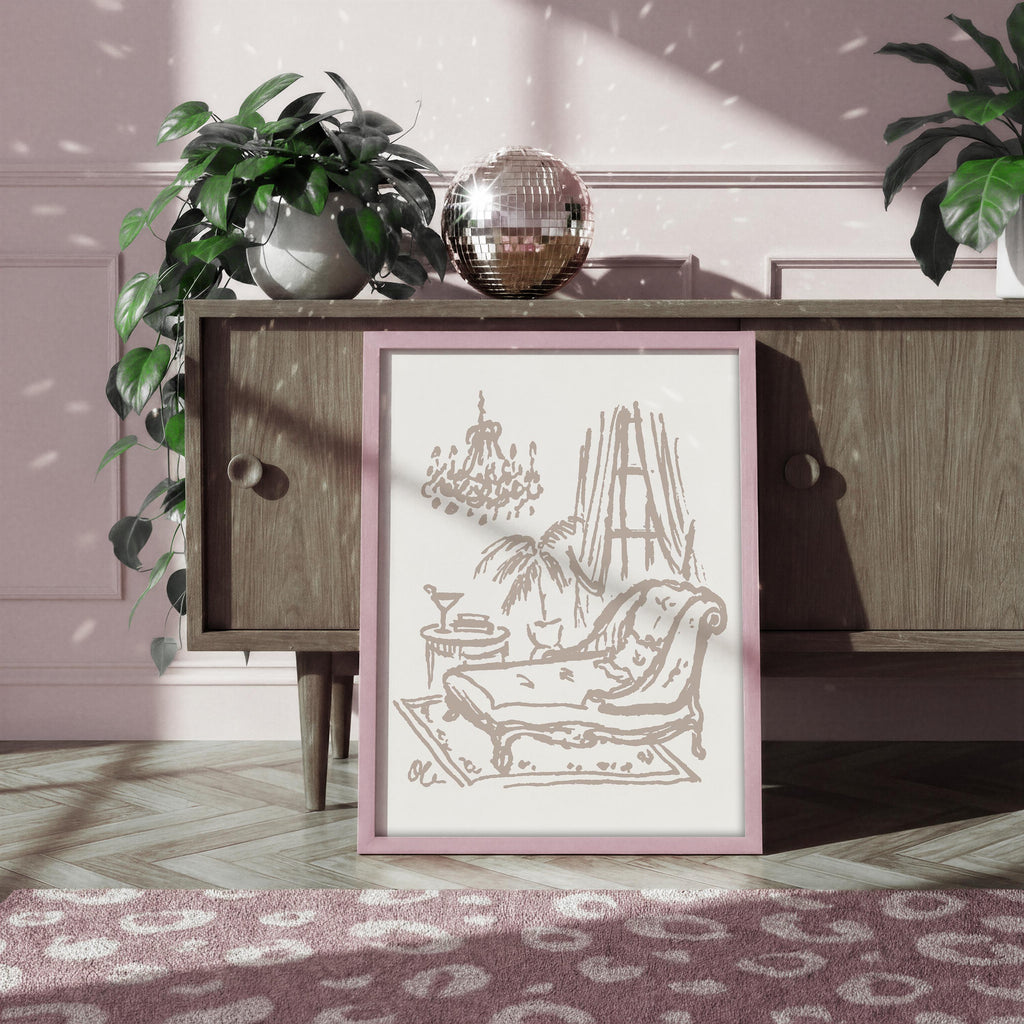 Fainting Couch Art Print, preview 15