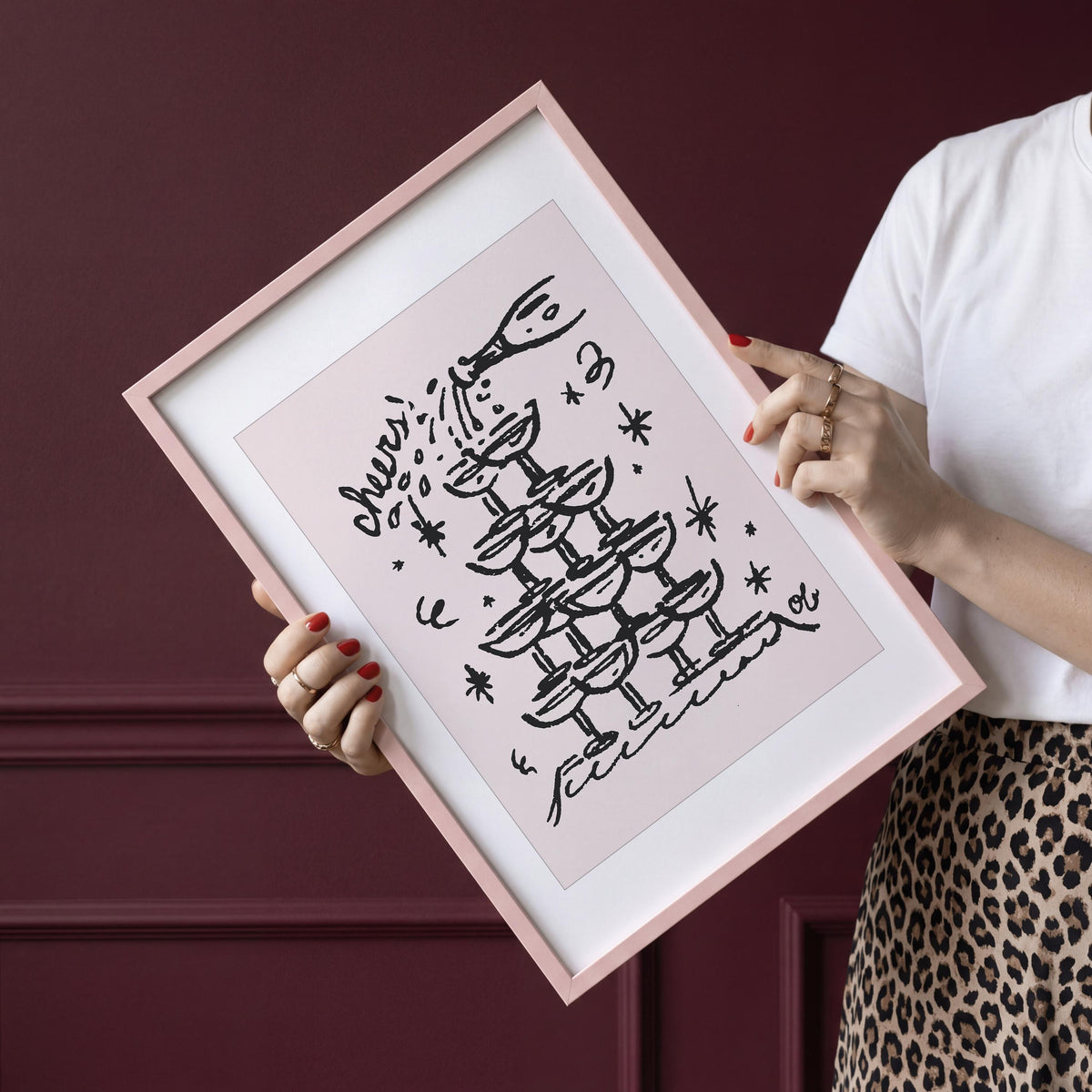 Cheers Art Print, preview 2