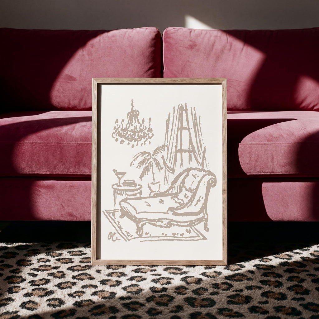 Fainting Couch Art Print, preview 17
