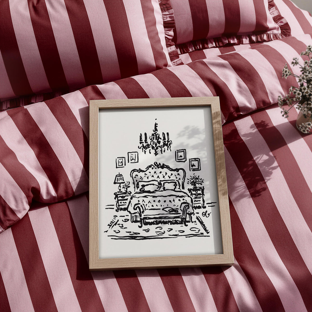 The Bedroom Art Print, preview 3