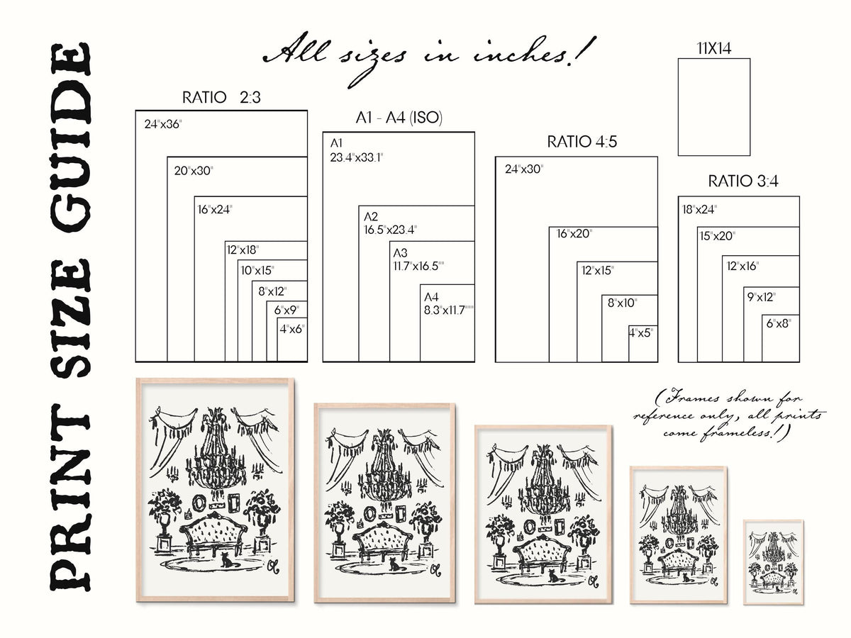 French Chandelier Art Print, preview 5