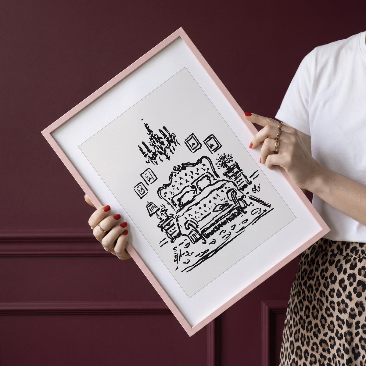 The Bedroom Art Print, preview 2