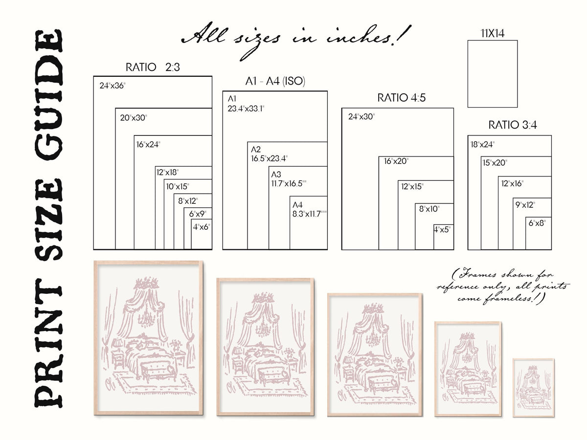 Canopy Bed Art Print, preview 5