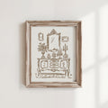 French Sideboard Art Print, preview 1