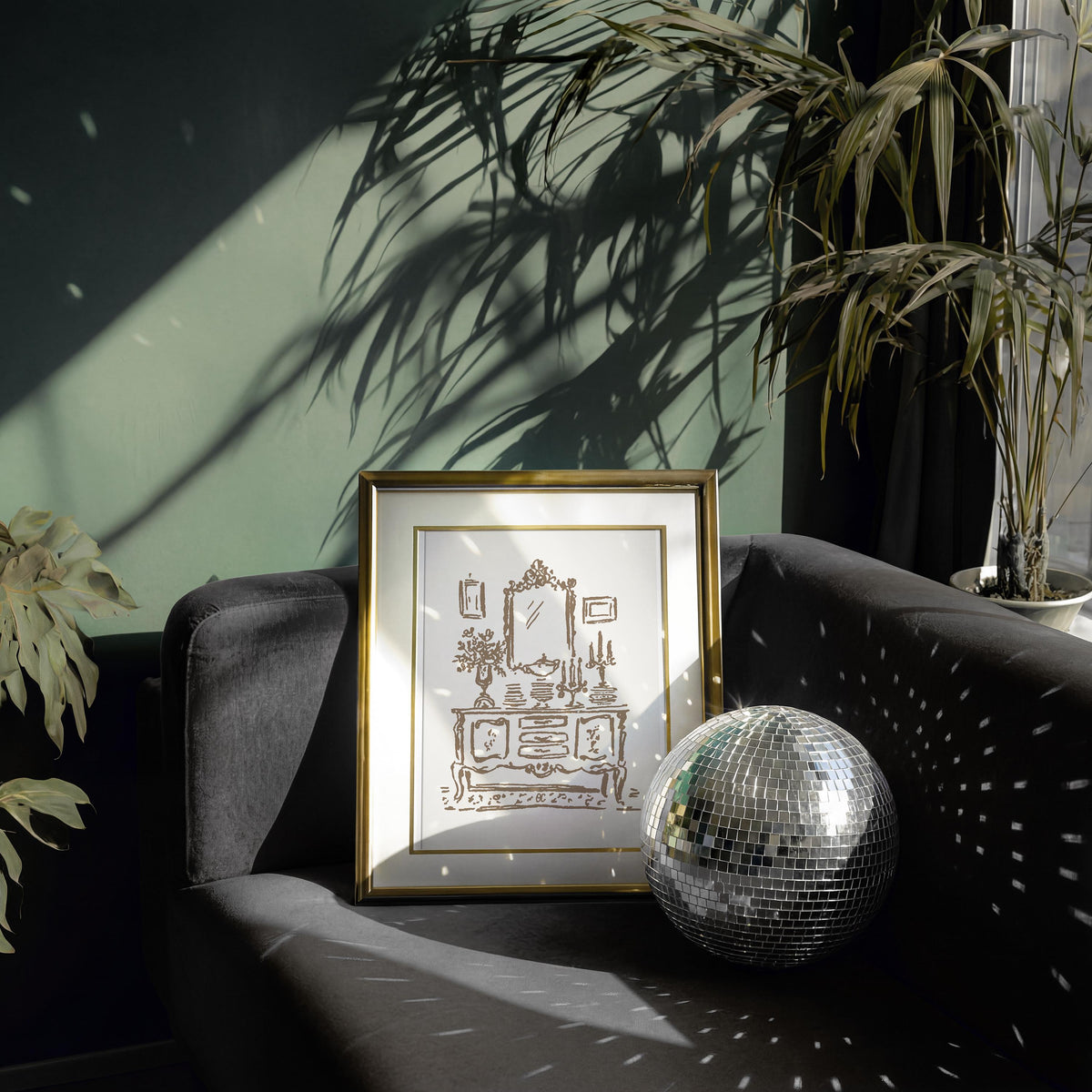 French Sideboard Art Print, preview 10