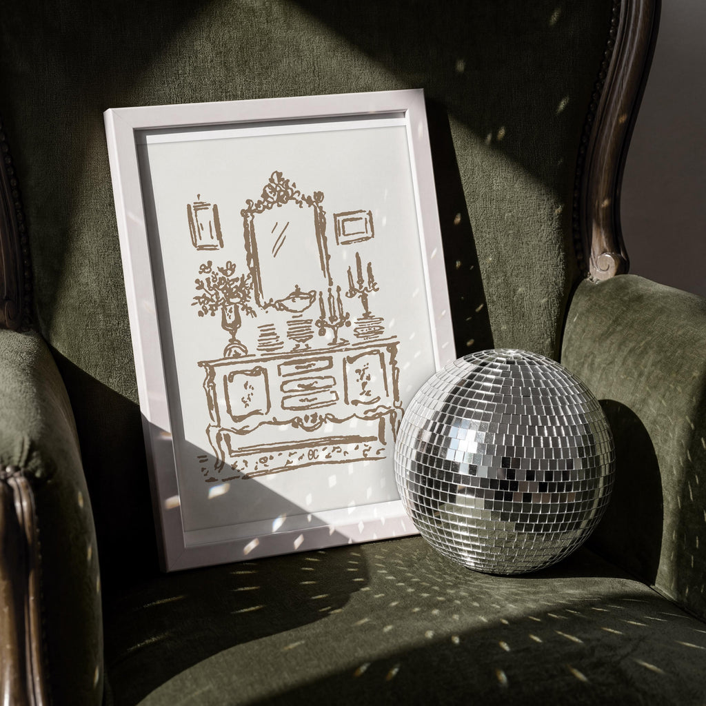 French Sideboard Art Print, preview 14