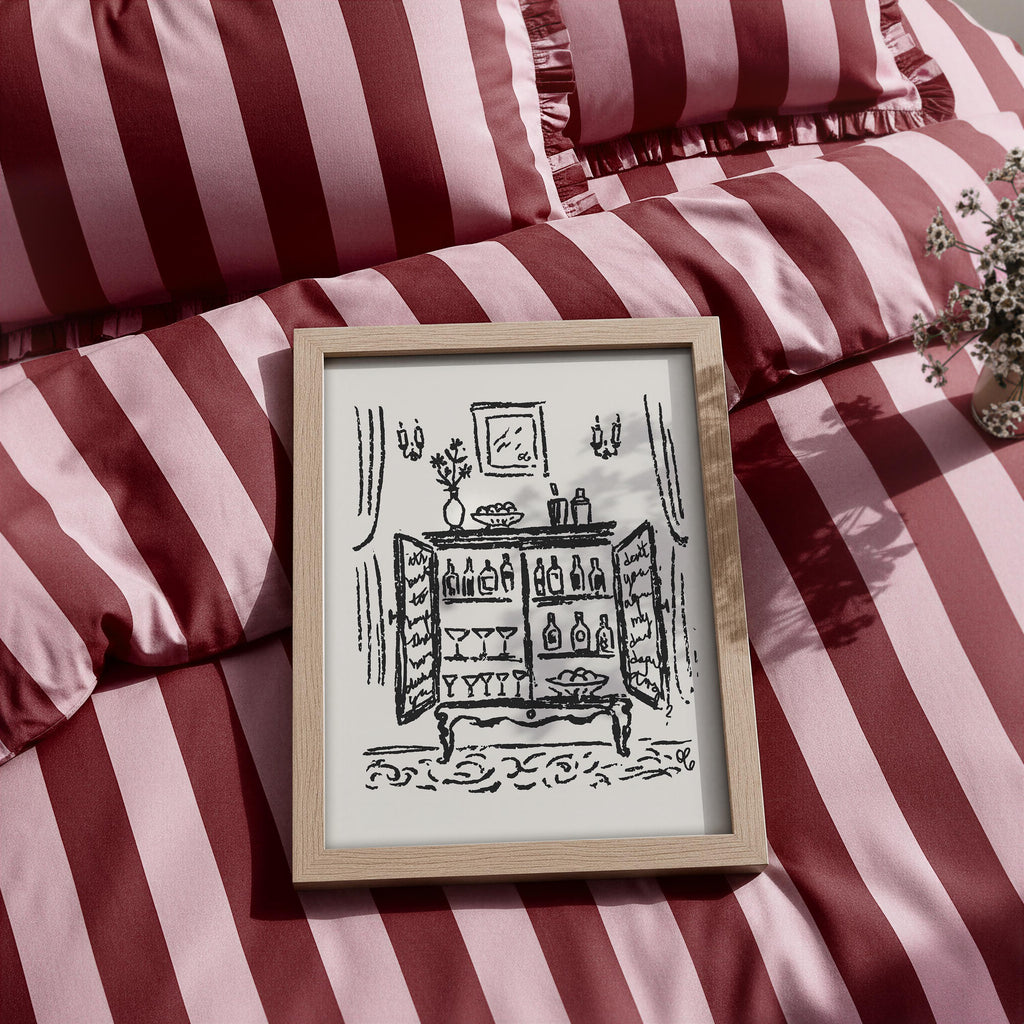 Bar Cabinet Art Print, preview 15