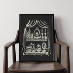 Enchanted Rose Under Glass Art Print, preview 14