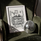Bar Cabinet Art Print, preview 16