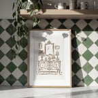 French Sideboard Art Print, preview 17