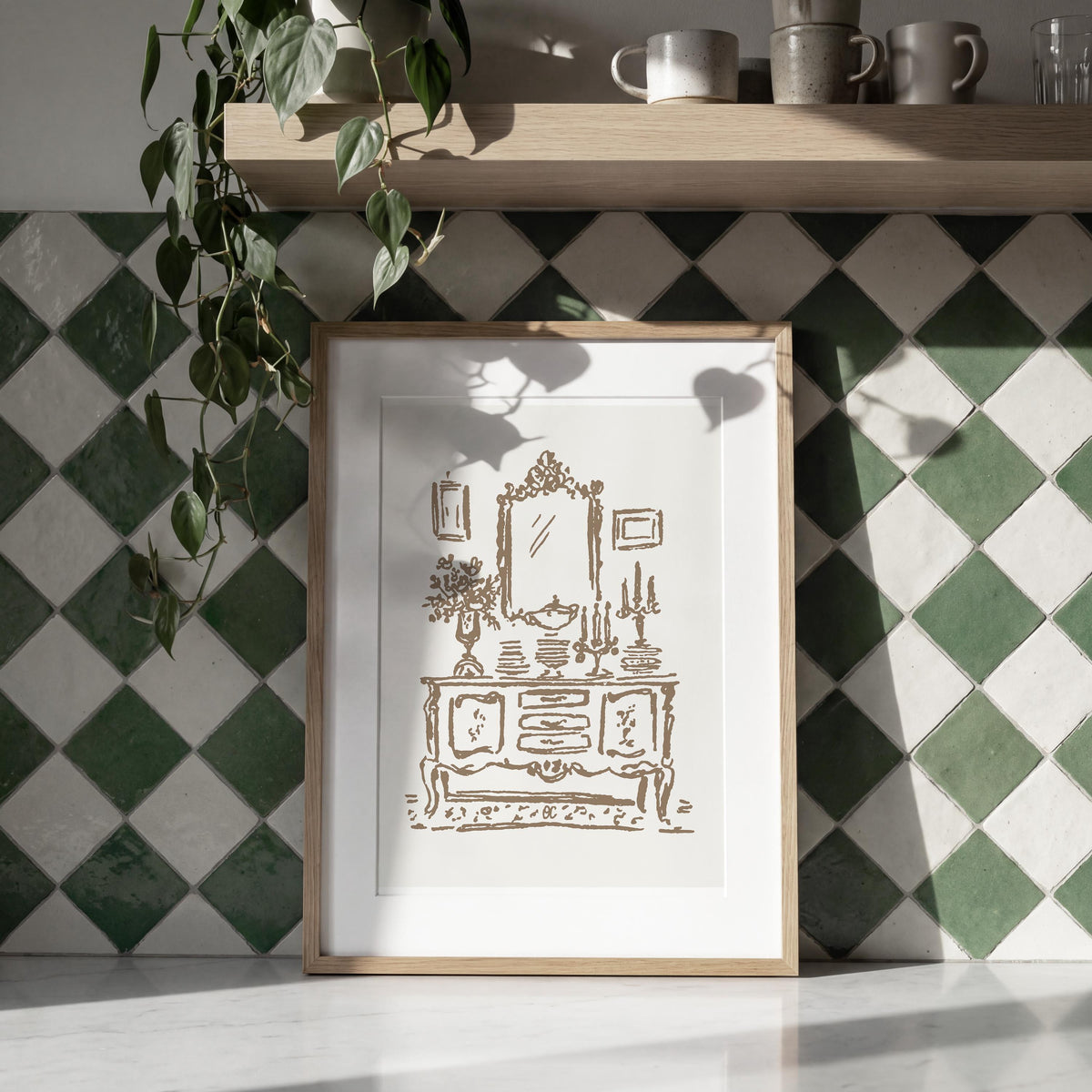 French Sideboard Art Print, preview 17