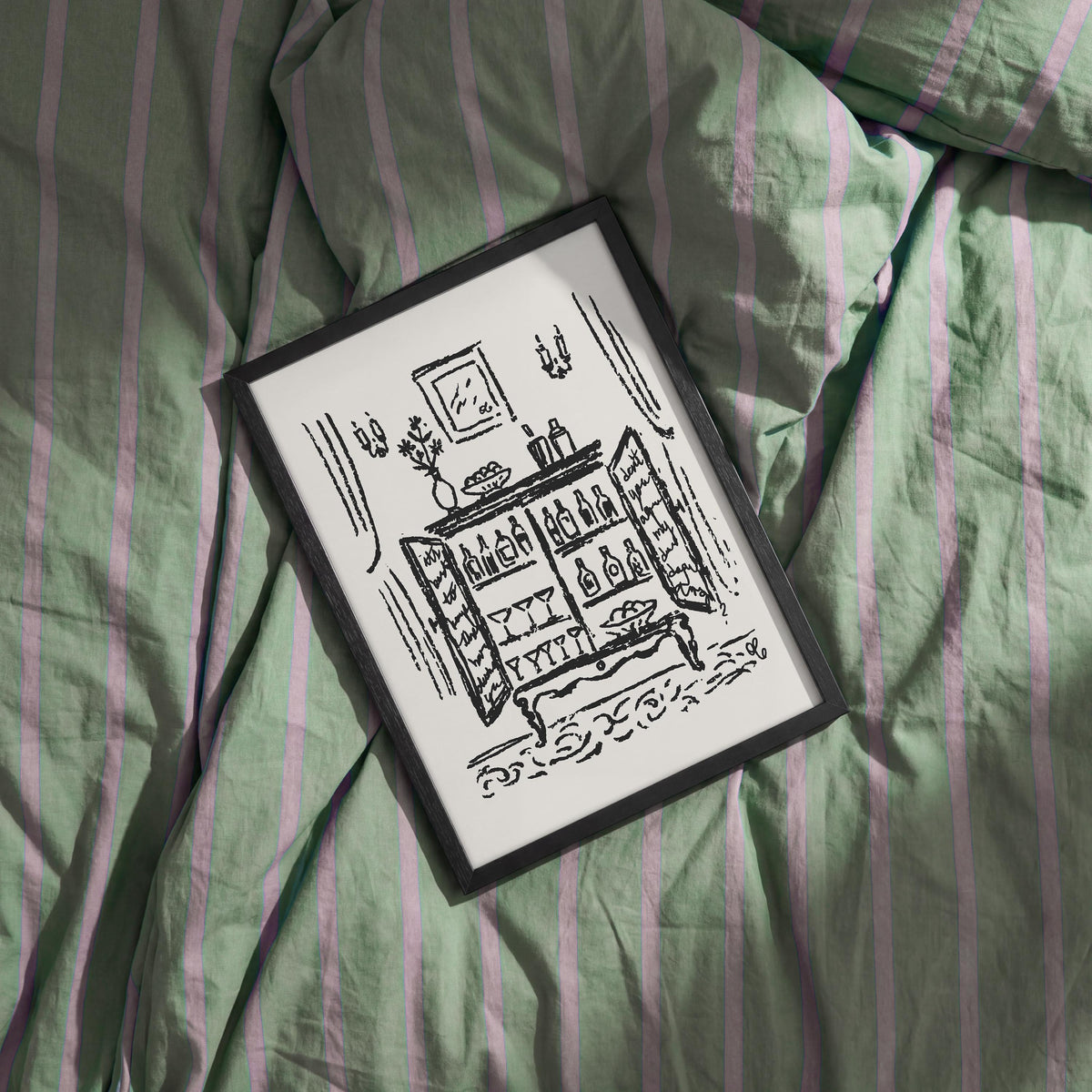 Bar Cabinet Art Print, preview 19