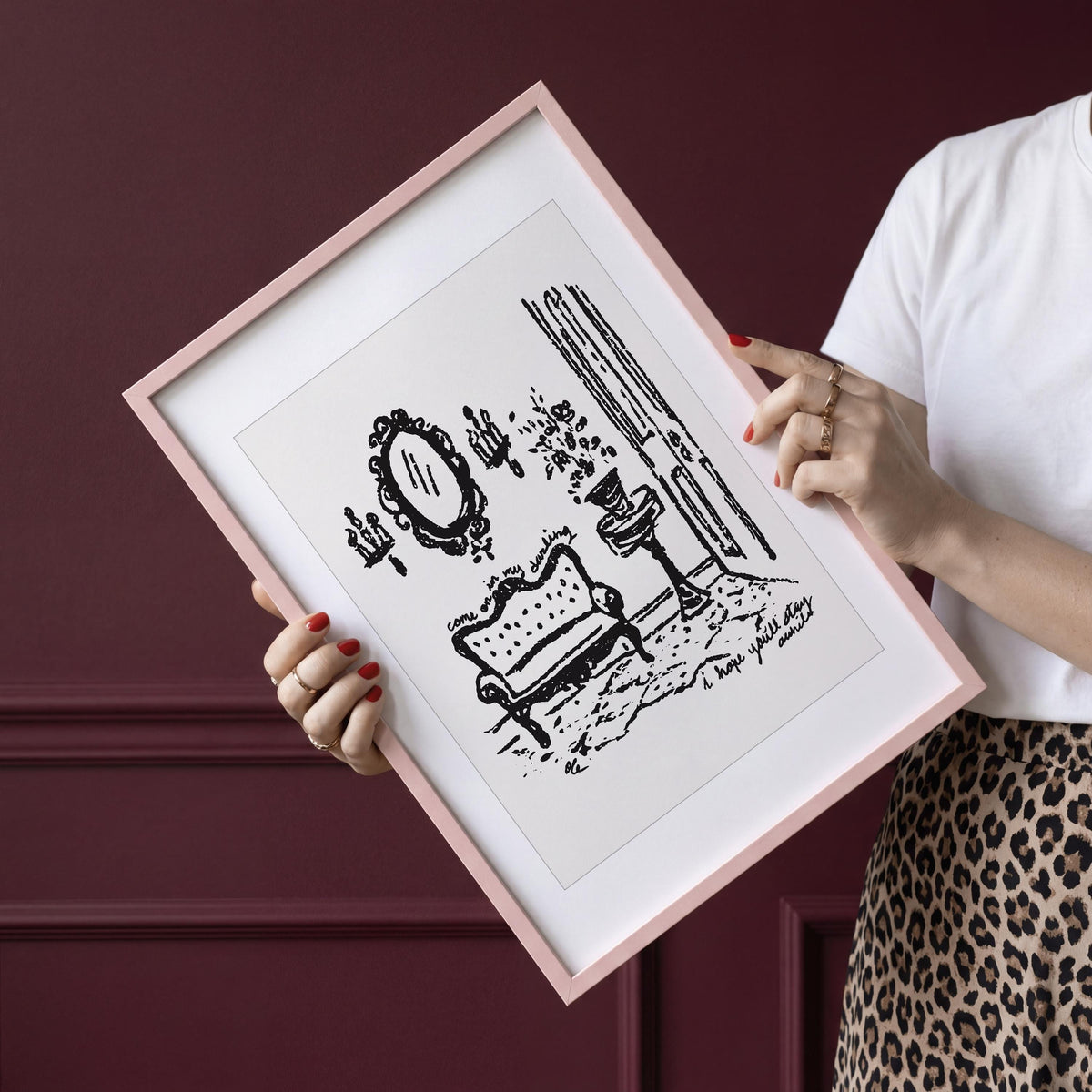 The Settee Art Print, preview 3