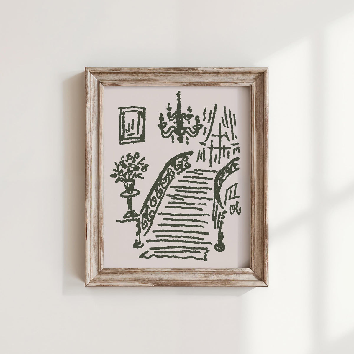 Grand Staircase Art Print, preview 1