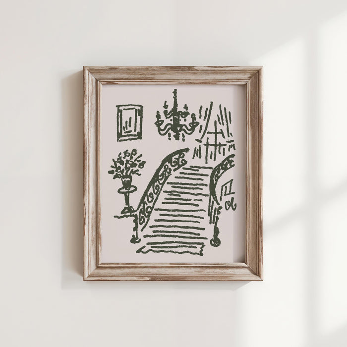 Grand Staircase Art Print